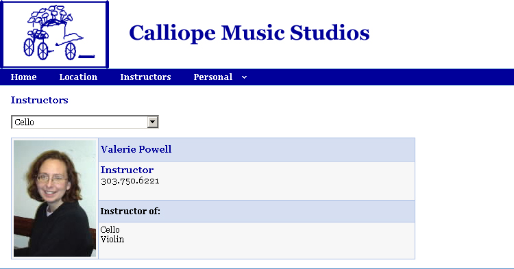 Instructors - Filter 2