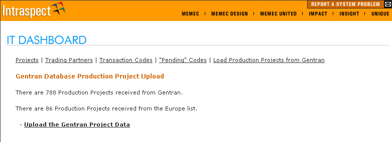 Import Production EDI Data