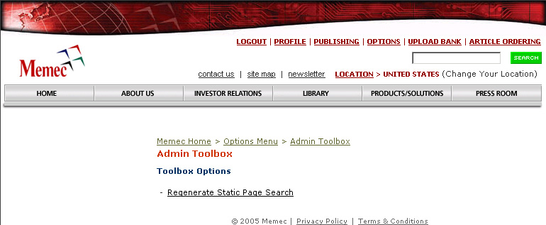 Admin Toolbox